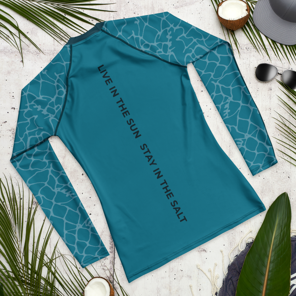 Waves Rash Guard - Men - Long Sleeve