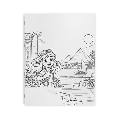 Ancient Egypt Adventure Coloring Book