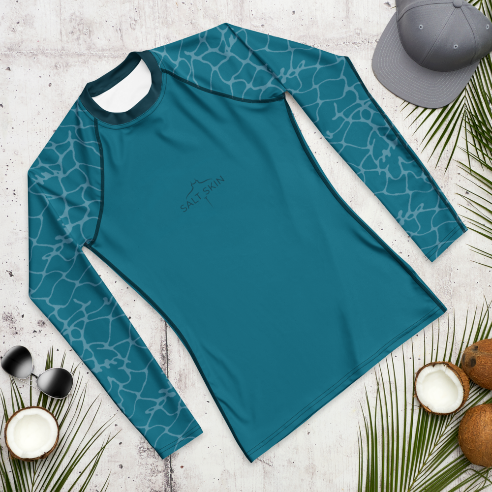 Waves Rash Guard - Men - Long Sleeve