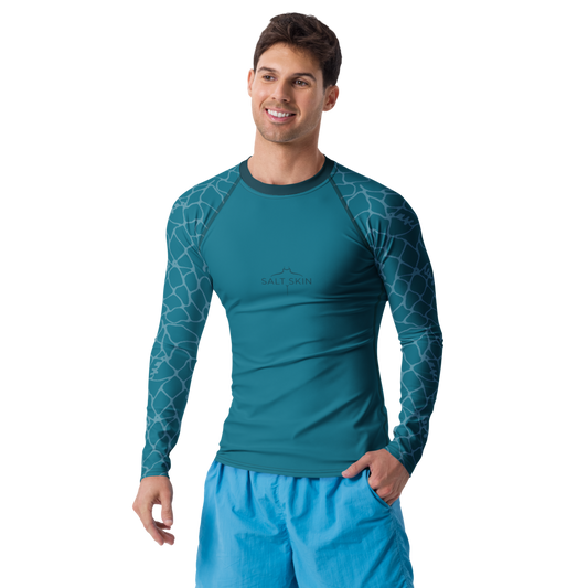 Waves Rash Guard - Men - Long Sleeve
