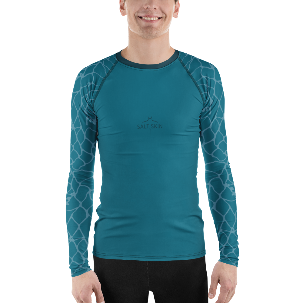 Waves Rash Guard - Men - Long Sleeve
