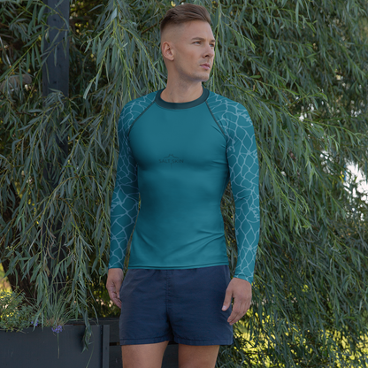 Waves Rash Guard - Men - Long Sleeve