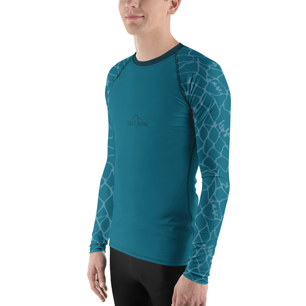 Waves Rash Guard - Men - Long Sleeve