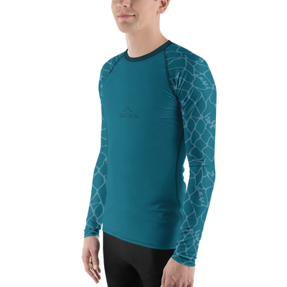 Waves Rash Guard - Men - Long Sleeve