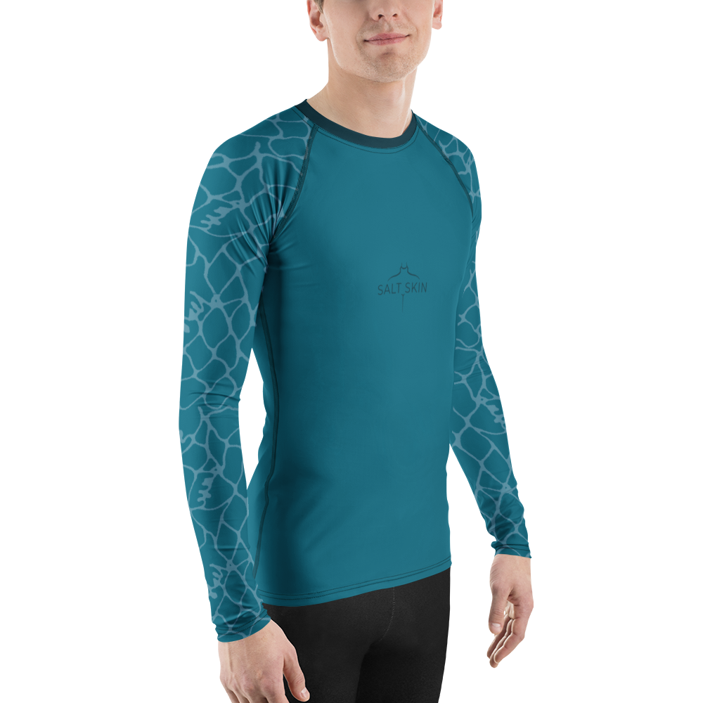 Waves Rash Guard - Men - Long Sleeve