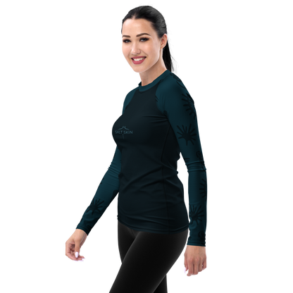 Marine Rash Guard - Women - Short Sleeve